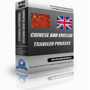 Chinese And English Traveller Phrases In A Pack