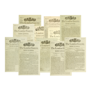 The London Gazette Compilations 1801 – 1805