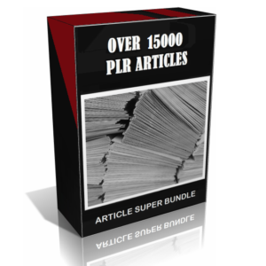 Over 15000 PLR Articles In A Box